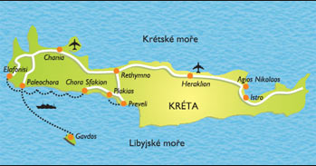 Podzemní tunely na Krétě