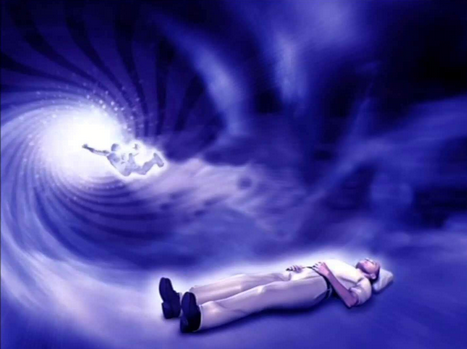 Duše odchází do jiné dimenze