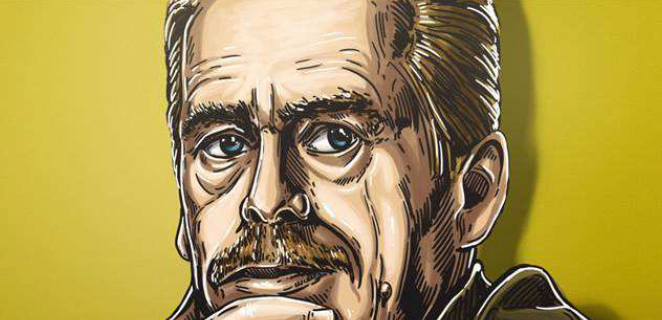 zločinec havel karikatura