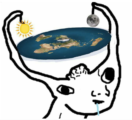 obrázek plochá země