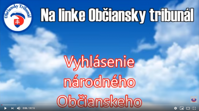 Národní občanský tribunál na slovensku