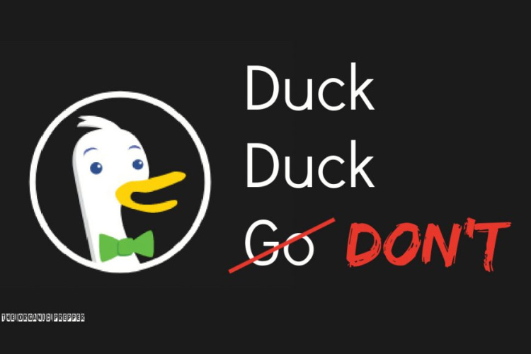 Vyhledávač DuckDuckGo se připojil k cenzurám Googlu