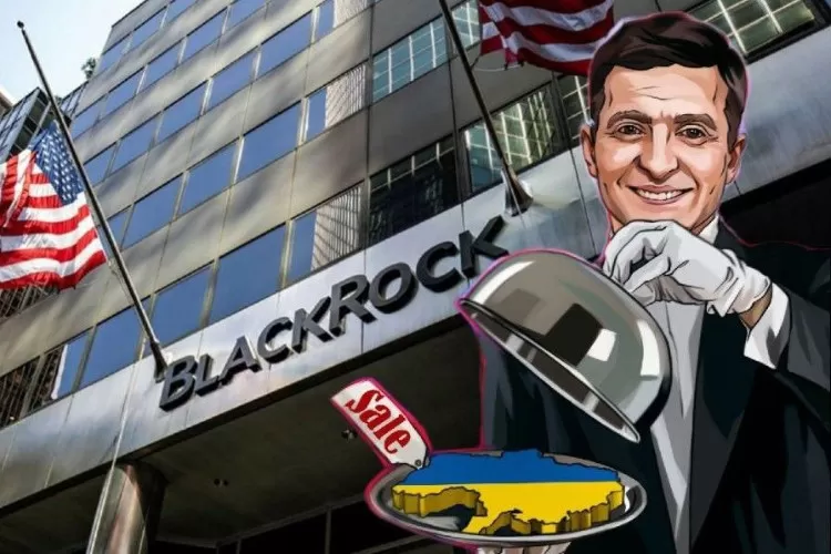 Společnost BlackRock se chystá pohltit Ukrajinu