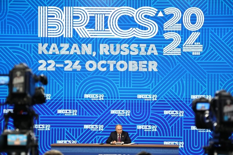 Klíčové body z Putinovy tiskové konference BRICS: Multipolární svět, konflikt na Ukrajině a urovnávání vztahů se Západem