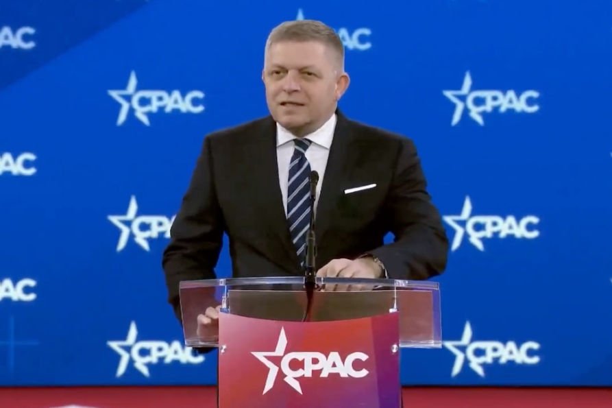 Robert Fico promluvil na konferenci CPAC v USA