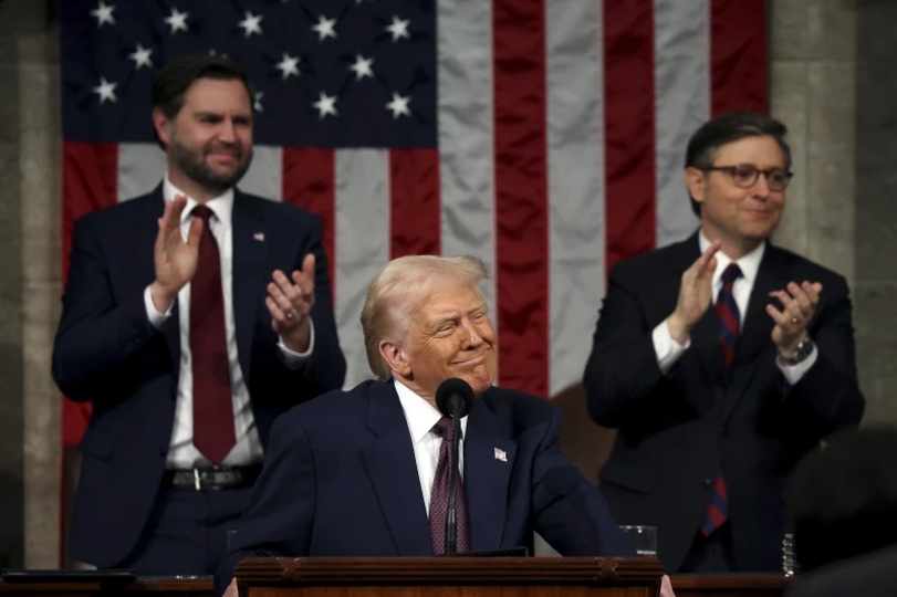 Úryvky z proslovu prezidenta Trumpa v Kongresu 4. března