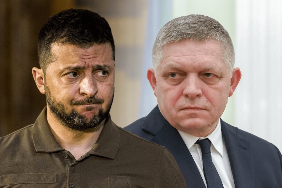Zelenskyj před oslavami Dne vítězství v Moskvě vyhrožuje světovým lídrům. Fico reaguje, že do Moskvy stejně pojede