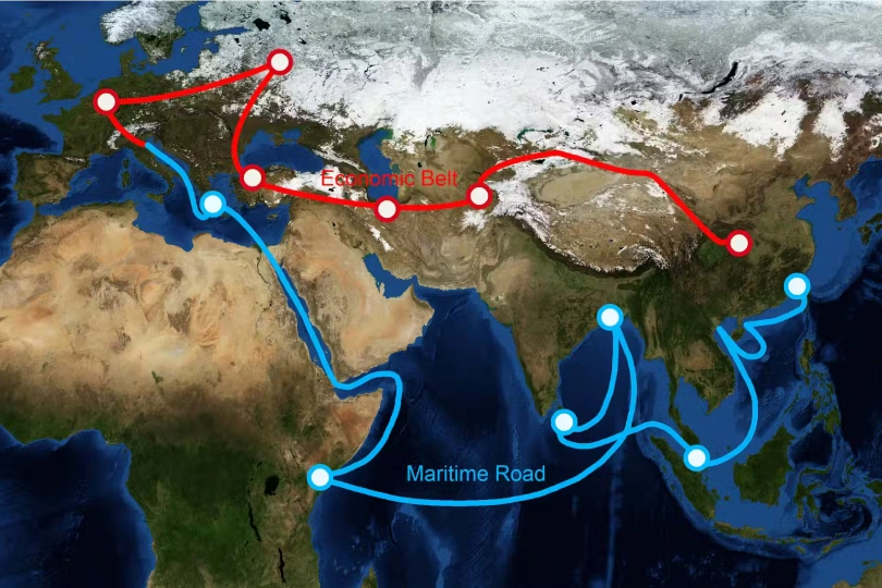 Čínská iniciativa „Belt and Road“ zaznamenala nárůst kontraktů o 75 procent